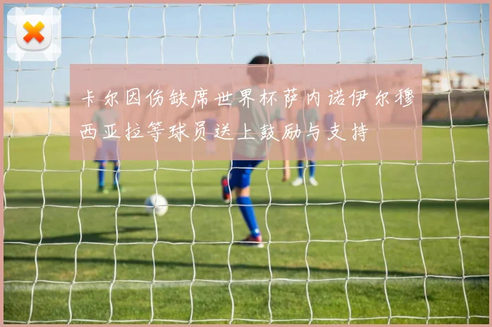 卡尔因伤缺席世界杯萨内诺伊尔穆西亚拉等球员送上鼓励与支持
